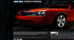 Desktop Screenshot of 2020motors.com
